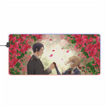 Load image into Gallery viewer, Gilbert Bougainvillea RGB LED Mouse Pad (Desk Mat)
