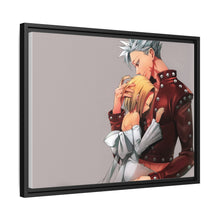 Load image into Gallery viewer, Ban and his Elaine Canvas Framed Art Print