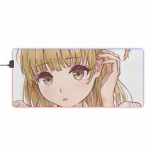 Load image into Gallery viewer, Akebi's Sailor Uniform RGB LED Mouse Pad (Desk Mat)