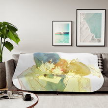 Load image into Gallery viewer, They're happy now Sherpa Blanket