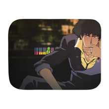 Load image into Gallery viewer, Anime Cowboy Bebop Sherpa Blanket