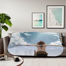 Load image into Gallery viewer, Anime One Piece Sherpa Blanket