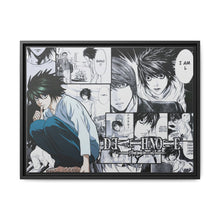 Load image into Gallery viewer, Anime Death Note Canvas Framed Art Print