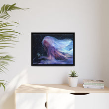 Load image into Gallery viewer, Anime Winter Bride Canvas Framed Art Print