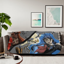 Load image into Gallery viewer, Anime Food Wars: Shokugeki no Soma Sherpa Blanket