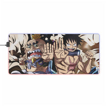 Load image into Gallery viewer, Hyogoro Luffy Haki Fighting RGB LED Mouse Pad (Desk Mat)