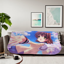 Load image into Gallery viewer, Clannad Nagisa Furukawa Sherpa Blanket