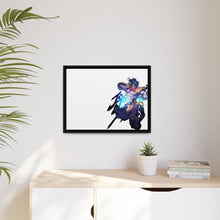 Load image into Gallery viewer, Jotaro Kujo and Star Platinum Canvas Framed Art Print