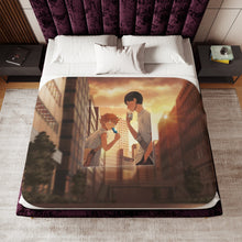 Load image into Gallery viewer, Anime Haikyu!! Sherpa Blanket