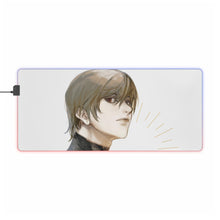 Load image into Gallery viewer, Death Note Light Yagami RGB LED Mouse Pad (Desk Mat)