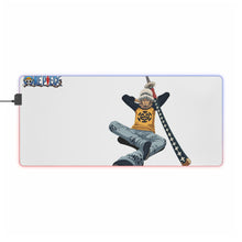 Load image into Gallery viewer, Trafalgar Law RGB LED Mouse Pad (Desk Mat)