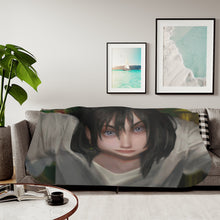 Load image into Gallery viewer, Anime Howl's Moving Castle Sherpa Blanket