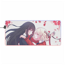 Load image into Gallery viewer, Lycoris Recoil Takina Inoue, Chisato Nishikigi RGB LED Mouse Pad (Desk Mat)
