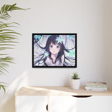 Load image into Gallery viewer, Hyouka Eru Chitanda Canvas Framed Art Print