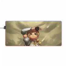 Load image into Gallery viewer, Puella Magi Madoka Magica Mami Tomoe RGB LED Mouse Pad (Desk Mat)