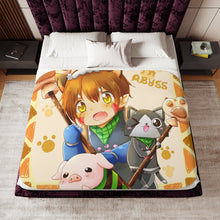 Load image into Gallery viewer, Anime Made In Abyss Sherpa Blanket