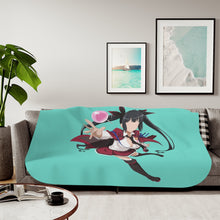 Load image into Gallery viewer, Is It Wrong To Try To Pick Up Girls In A Dungeon? Sherpa Blanket