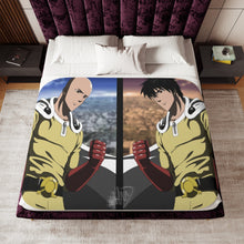 Load image into Gallery viewer, Saitama Sherpa Blanket