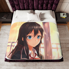 Load image into Gallery viewer, Anime My Teen Romantic Comedy SNAFU Sherpa Blanket