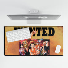 Load image into Gallery viewer, Wanted poster of the straw hats Mouse Pad (Desk Mat)