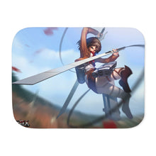 Load image into Gallery viewer, Anime Attack On Titan Sherpa Blanket