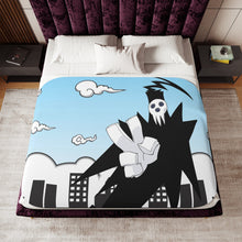 Load image into Gallery viewer, Soul Eater Sherpa Blanket