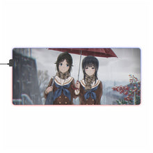 Load image into Gallery viewer, Sound! Euphonium Mizore Yoroizuka, Nozomi Kasaki RGB LED Mouse Pad (Desk Mat)
