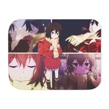 Load image into Gallery viewer, Anime ERASED Sherpa Blanket