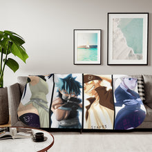 Load image into Gallery viewer, Soul Eater Maka Albarn, Tsubaki Nakatsukasa Sherpa Blanket