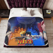 Load image into Gallery viewer, Anime Naruto Sherpa Blanket