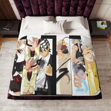 Load image into Gallery viewer, Anime Soul Eaterr Sherpa Blanket