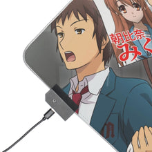 Load image into Gallery viewer, The Melancholy Of Haruhi Suzumiya RGB LED Mouse Pad (Desk Mat)