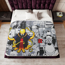 Load image into Gallery viewer, Anime Assassination Classroom Sherpa Blanket