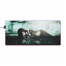 Load image into Gallery viewer, Makise Kurisu RGB LED Mouse Pad (Desk Mat)