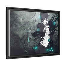 Load image into Gallery viewer, Shinya Kogami With His dominator Canvas Framed Art Print