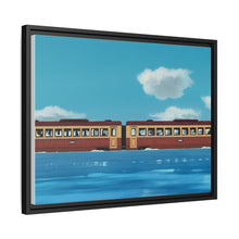 Load image into Gallery viewer, Spirited Away Train Canvas Framed Art Print