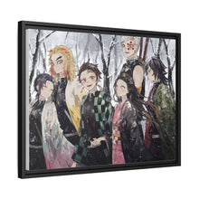 Load image into Gallery viewer, Anime Demon Slayer: Kimetsu no Yaiba Canvas Framed Art Print