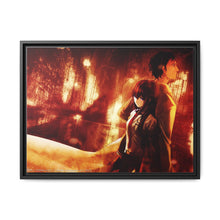 Load image into Gallery viewer, Makise Kurisu & Rintaro Okabe Canvas Framed Art Print