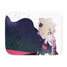 Load image into Gallery viewer, Anime Boruto Sherpa Blanket