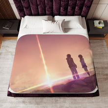 Load image into Gallery viewer, Anime Your Name. Sherpa Blanket
