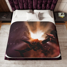 Load image into Gallery viewer, Anime Cowboy Bebop Sherpa Blanket