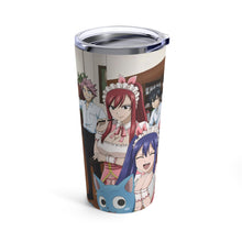 Load image into Gallery viewer, Fairy Tail Natsu Dragneel, Erza Scarlet, Gray Fullbuster, Lucy Heartfilia, Happy Tumbler 20oz