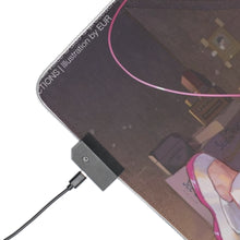Load image into Gallery viewer, Durarara!! Izaya Orihara RGB LED Mouse Pad (Desk Mat)