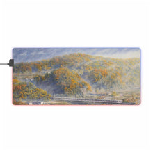 Load image into Gallery viewer, Anime Landscape RGB LED Mouse Pad (Desk Mat)
