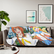 Load image into Gallery viewer, Anime Nisekoi Sherpa Blanket