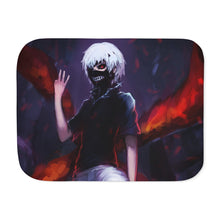 Load image into Gallery viewer, Tokyo Ghoul Ken Kaneki Sherpa Blanket