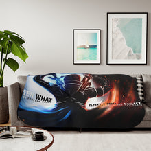 Load image into Gallery viewer, Sword Art Online Kazuto Kirigaya Sherpa Blanket