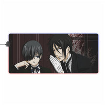 Load image into Gallery viewer, Black Butler RGB LED Mouse Pad (Desk Mat)