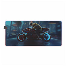 Load image into Gallery viewer, Cyberpunk: Edgerunners RGB LED Mouse Pad (Desk Mat)