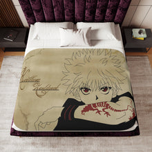 Load image into Gallery viewer, Hunter x Hunter Killua Zoldyck Sherpa Blanket